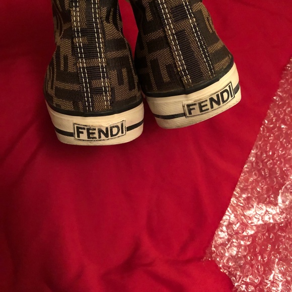 Fendi monogram sneakers - Picture 2 of 3